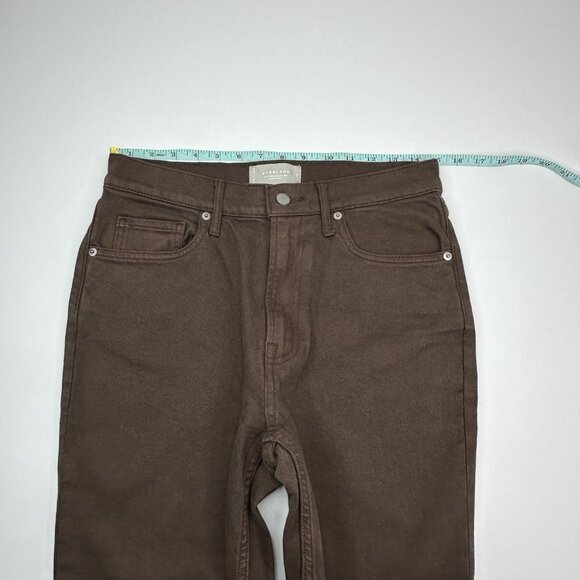 Everlane Women's Cocoa The Original Cheeky Minimalist Jeans W28-30‎ Crop/L26.2 - Picture 7 of 11